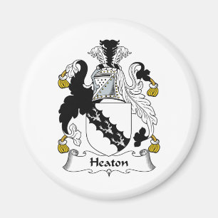 Imán Escudo de la familia de Heaton