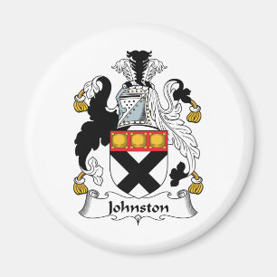 Imán Escudo de la familia de Johnston