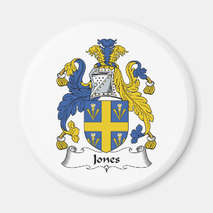 Imán Escudo de la familia de Jones