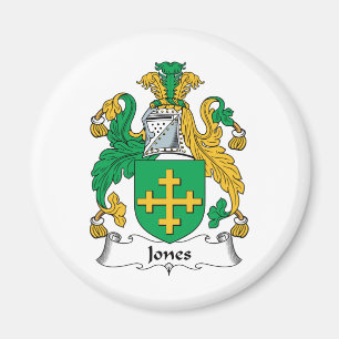 Imán Escudo de la familia de Jones