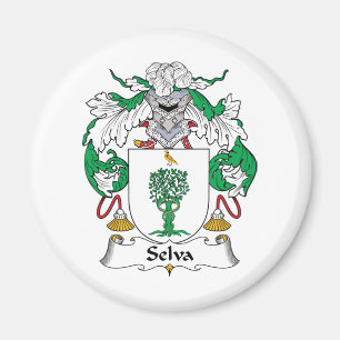 Imán Escudo de la familia de la selva