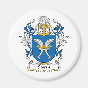 Imán Escudo de la familia de la tormenta