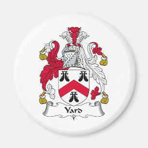 Imán Escudo de la familia de la yarda