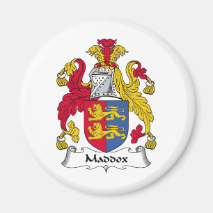 Imán Escudo de la familia de Maddox