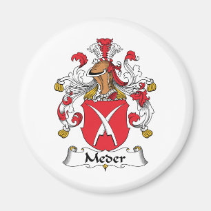 Imán Escudo de la familia de Meder