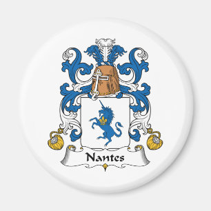 Imán Escudo de la familia de Nantes