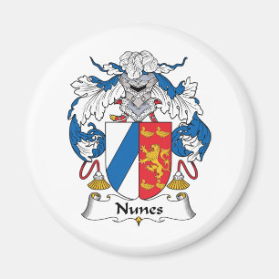 Imán Escudo de la familia de Nunes