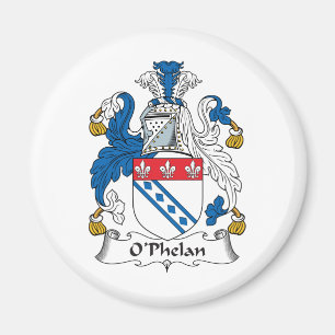 Imán Escudo de la familia de O'Phelan