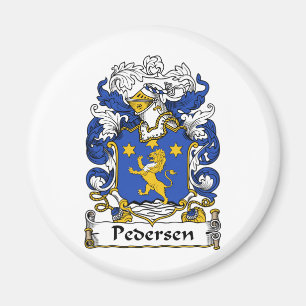 Imán Escudo de la familia de Pedersen
