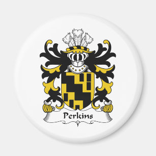 Imán Escudo de la familia de Perkins