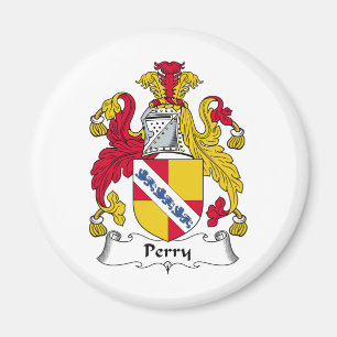Imán Escudo de la familia de Perry