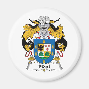 Imán Escudo de la familia de Pidal