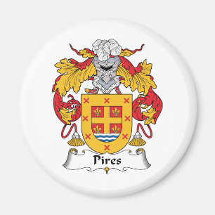 Imán Escudo de la familia de Pires