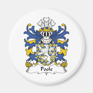 Imán Escudo de la familia de Poole