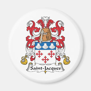Imán Escudo de la familia de Santo-Jacques