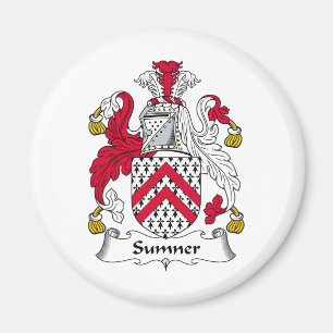 Imán Escudo de la familia de Sumner