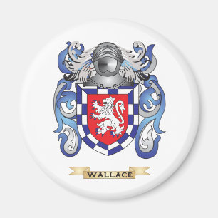 Imán Escudo de la familia de Wallace (escudo de armas)