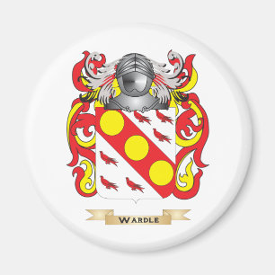 Imán Escudo de la familia de Wardle (escudo de armas)