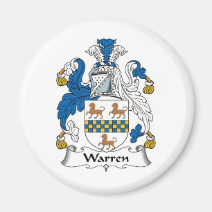 Imán Escudo de la familia de Warren