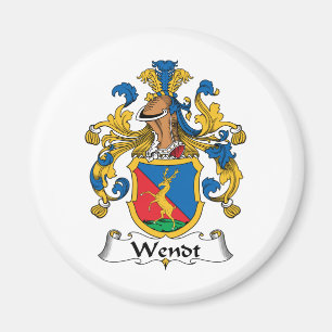 Imán Escudo de la familia de Wendt