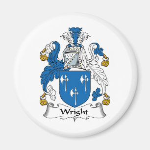 Imán Escudo de la familia de Wright