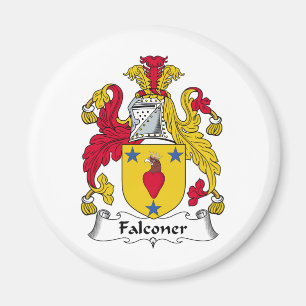 Imán Escudo de la familia del halconero