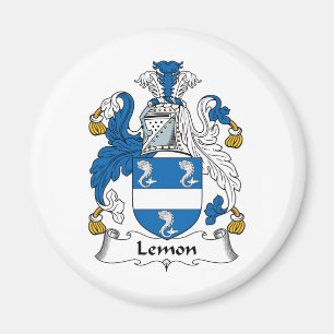 Imán Escudo de la familia del limón