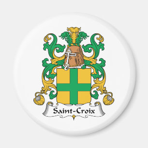 Imán Escudo de la familia del Santo-Croix