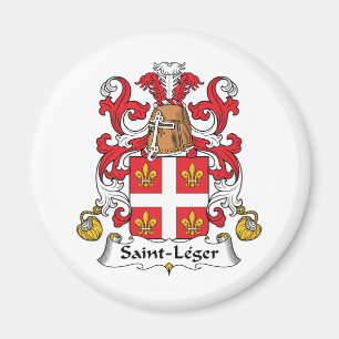 Imán Escudo de la familia del Santo-Leger
