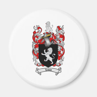 Imán Escudo de la familia Lewis - Escudo de armas Lewis