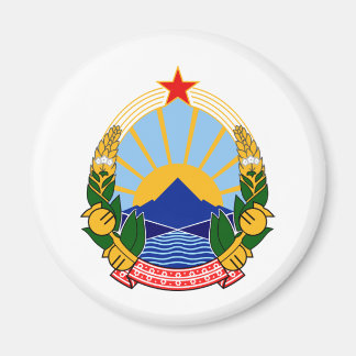 Imán Escudo de la República de Macedonia