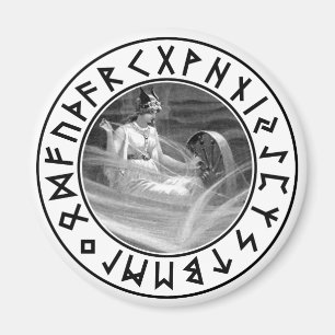 Imán Escudo de la runa de Frigg
