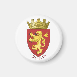 Imán Escudo de La Valeta, MALTA