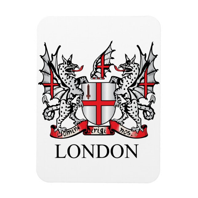 Imán Escudo de Londres (Vertical)