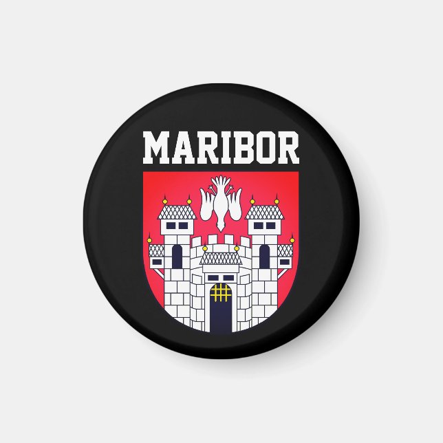 Imán Escudo de Maribor - ESLOVENIA (Frente)