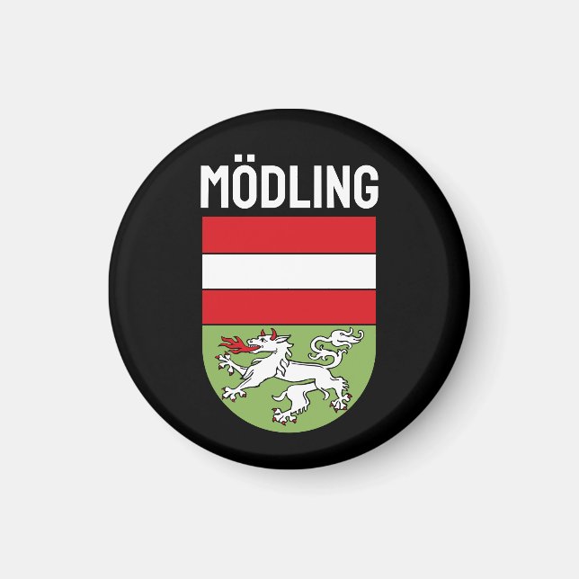 Imán Escudo de Mödling, AUSTRIA (Frente)