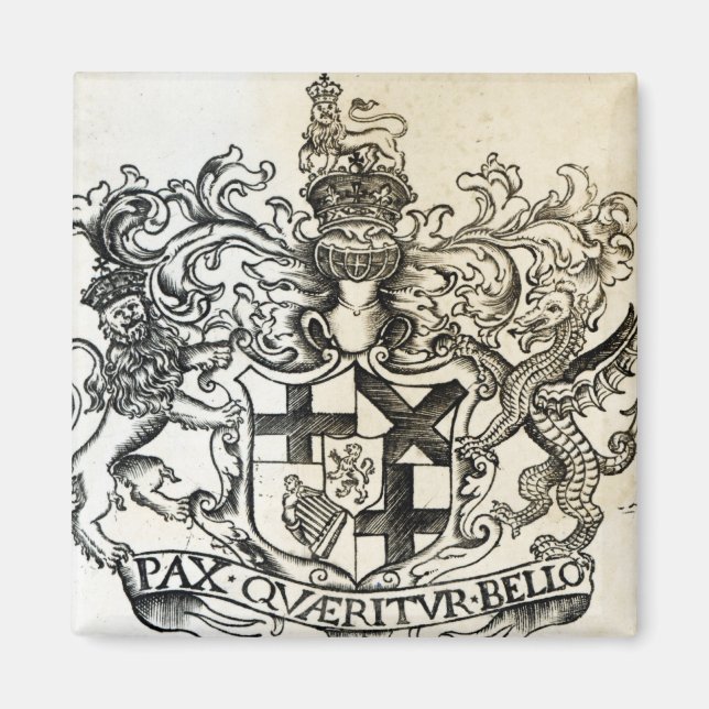 Imán Escudo de Oliver Cromwell (Frente)