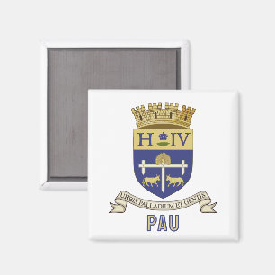 Imán Escudo de Pau, Pirineos Atlánticos (FRANCIA)