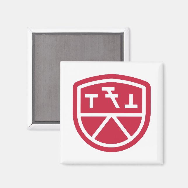 Imán Escudo de Phi Sigma Kappa (Anverso/Reverso)