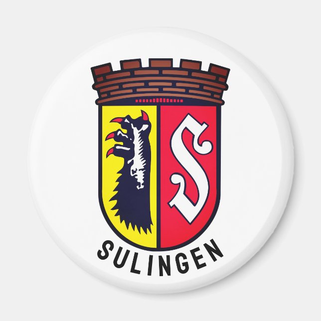 Imán Escudo de Sulingen, Alemania (Frente)