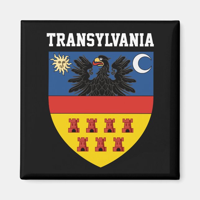 Imán Escudo de Transilvania (Frente)