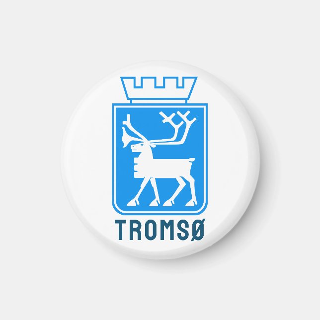 Imán Escudo de Tromsø, NORUEGA (Frente)
