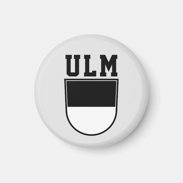 Imán Escudo de Ulm - ALEMANIA (Frente)