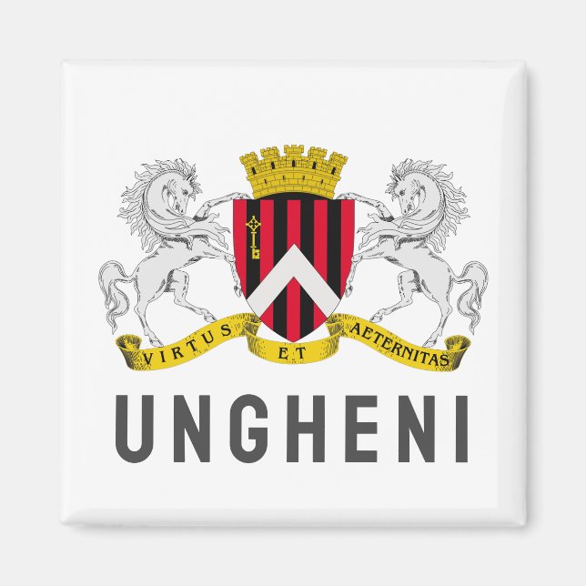 Imán Escudo de Ungheni (Moldova) (Frente)