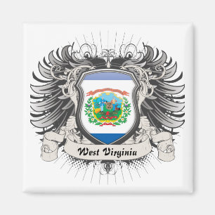 Imán Escudo de Virginia Occidental