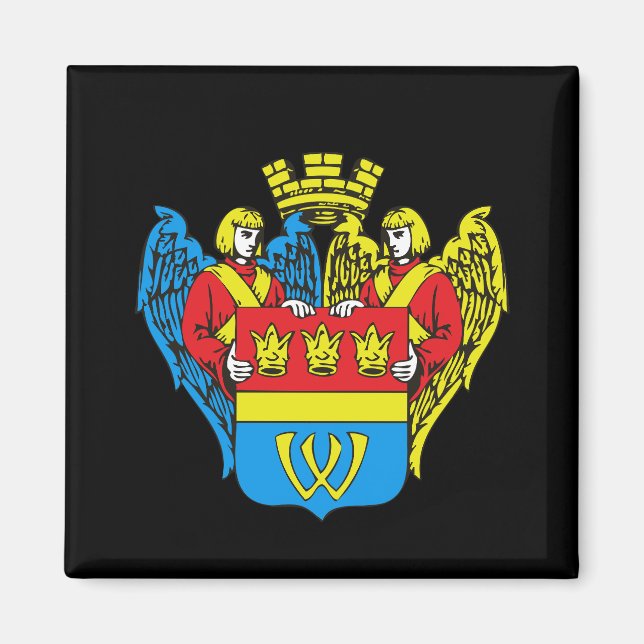 Imán Escudo de Vyborg, Rusia (Frente)