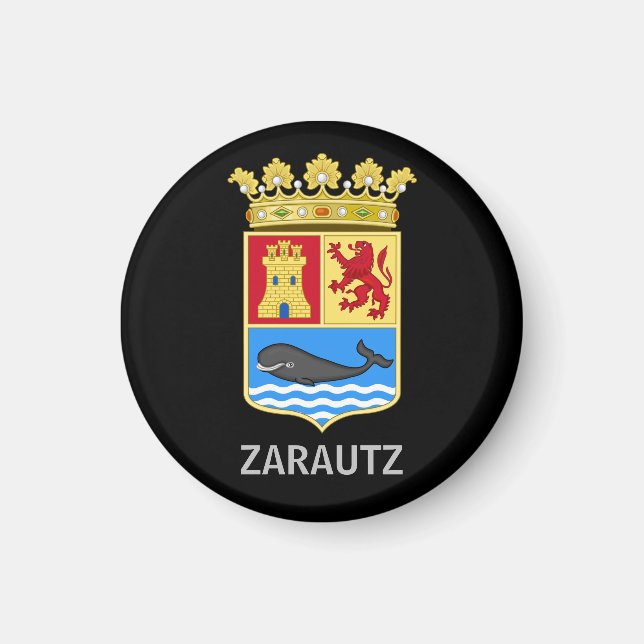 Imán Escudo de Zarautz - Gipuzkoa (Frente)