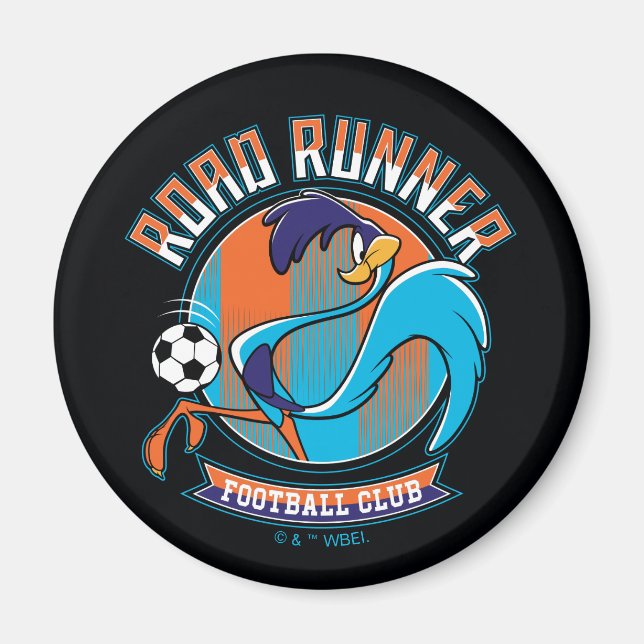 Imán Escudo del Club de Fútbol ROAD RUNNER™ (Frente)
