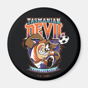 Imán Escudo del Club de Fútbol Tasmanian Devil