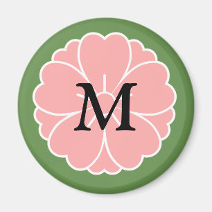Imán Escudo del florecimiento del cerezo Sakura: Monogr